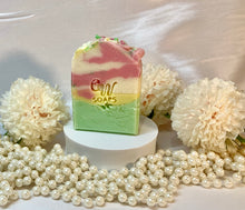 Load image into Gallery viewer, Fresh Freesia Silk Soap