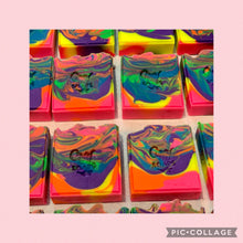 Load image into Gallery viewer, Black Pomegranate Silk Soap