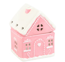 Load image into Gallery viewer, Pink Cottage Wax burner.
