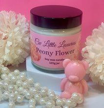 Load image into Gallery viewer, Peony Flower Candle
