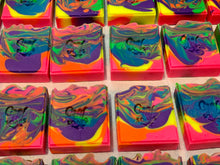 Load image into Gallery viewer, Black Pomegranate Silk Soap