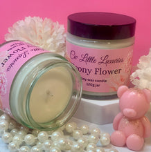 Load image into Gallery viewer, Peony Flower Candle