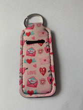 Load image into Gallery viewer, Lip Balm Lip Stick Keyring bag Holder Various