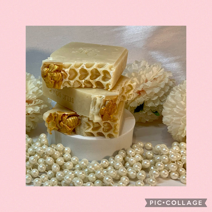 Honey Bee Silk Soap