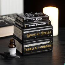 Load image into Gallery viewer, Gothic Book of Spells Wax Melter
