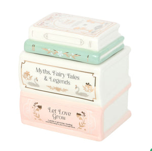 Stack of books ceramic Wax Melter