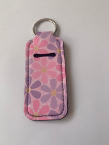 Lip Balm Lip Stick Keyring bag Holder Various