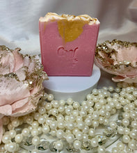 Load image into Gallery viewer, Pink Champagne Silk Soap