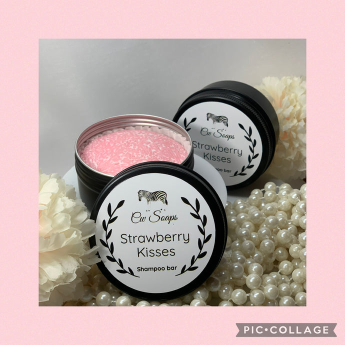 Strawberry Kisses Shampoo Bar