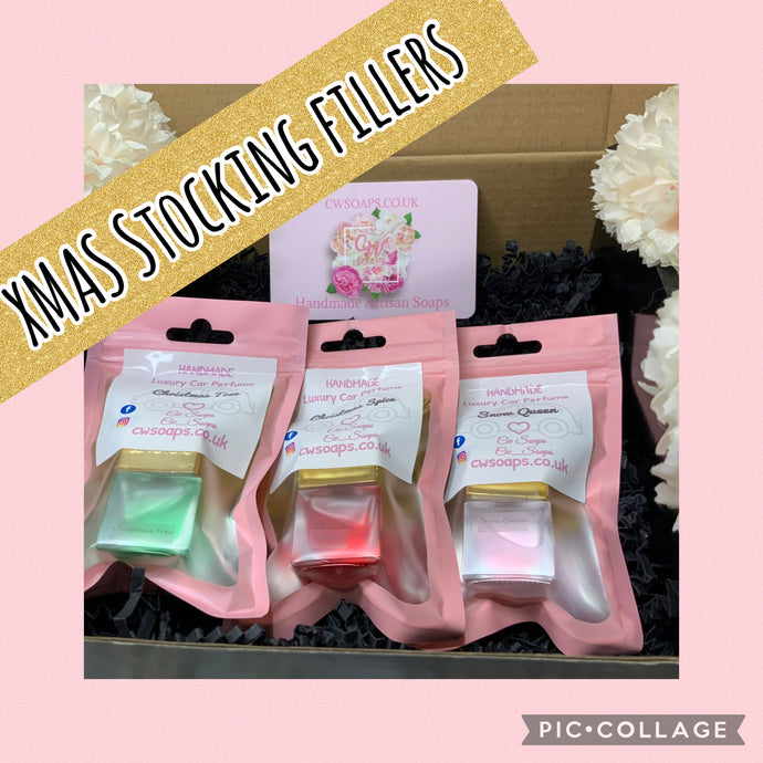 Xmas Scents - Car/Wardrobe Diffuser Pack