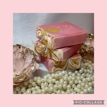 Load image into Gallery viewer, Pink Champagne Silk Soap