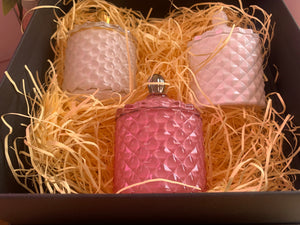 Set of 3 luxurious Candles: