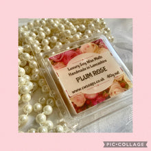 Load image into Gallery viewer, Plum Rose Wax Melts