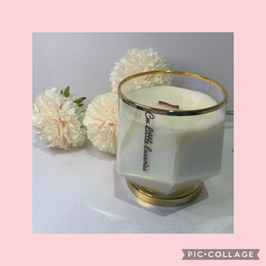 Pearlescent Imperial Candle - Gilded Edge