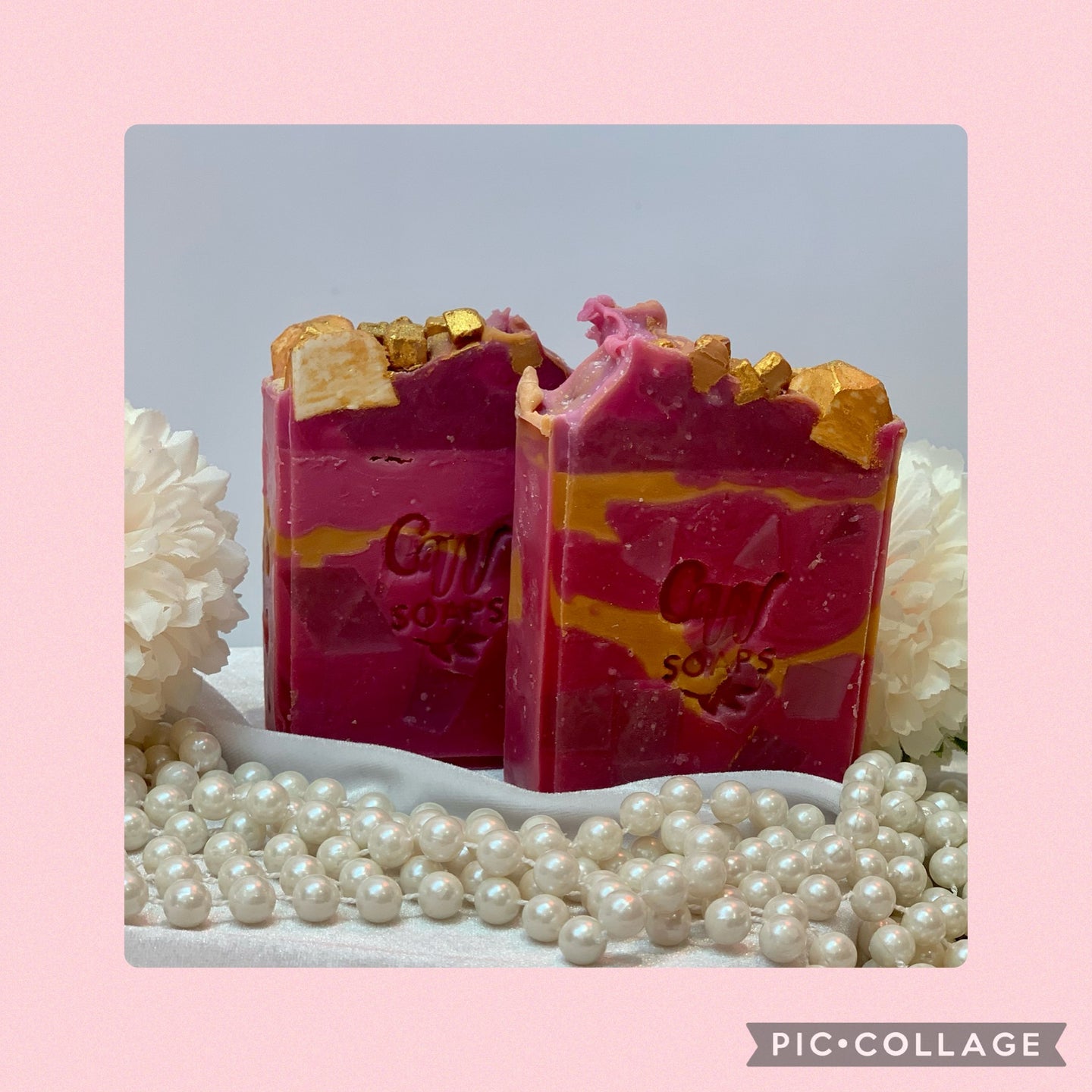 Rose Velvet Silk Soap