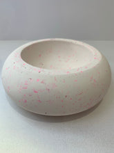Load image into Gallery viewer, Terrazzo pink and white trinket bowl