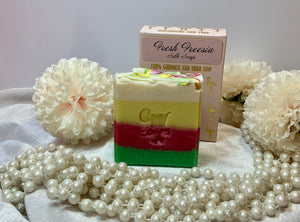 Fresh Freesia Silk Soap - Grab these whilst you can!