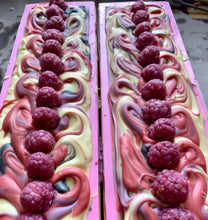 Load image into Gallery viewer, Raspberry Cream Silk Soap