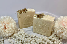 Load image into Gallery viewer, Chamomile Flower Goats Milk Soap