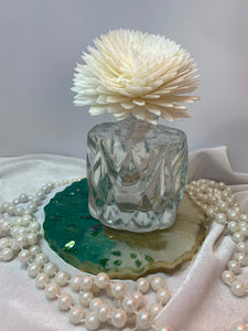 Rose Fragrance - Cut Glass Diffusers