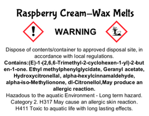 Raspberry Cream Wax Melts